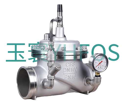 不锈钢沟槽/卡箍式缓闭式止回阀--8300X