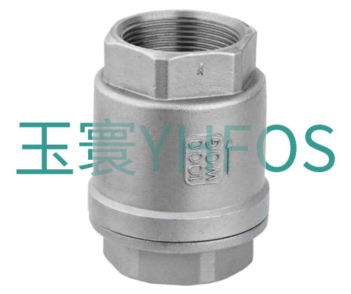 不锈钢内螺纹立式止回阀--H12W