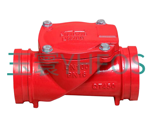 沟槽/卡箍式橡胶瓣止回阀--H84X